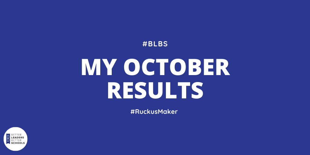 October 2019 Results