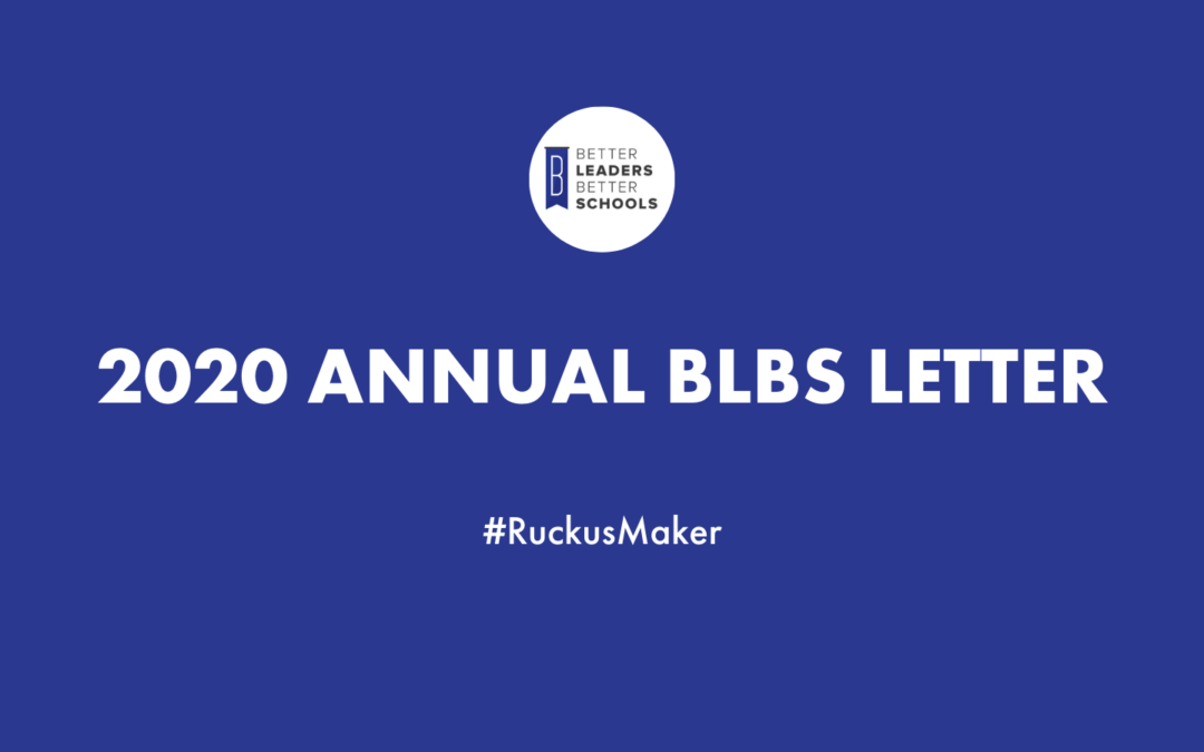 2020 Letter to the BLBS Tribe